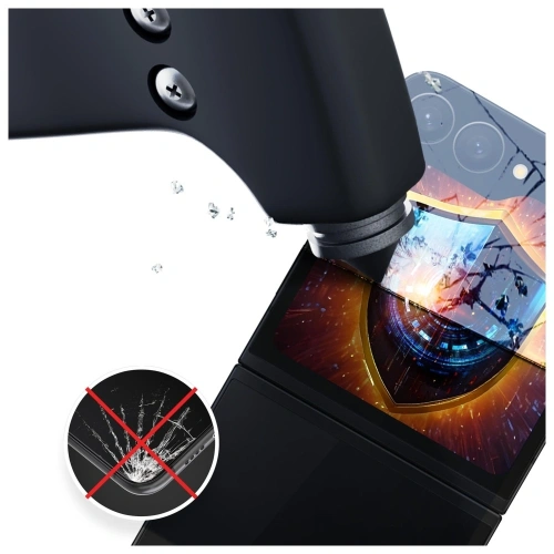 Folia prywatyzująca 3MK Silky Matt Privacy do Samsung Galaxy Z Flip6 / Flip7 FE