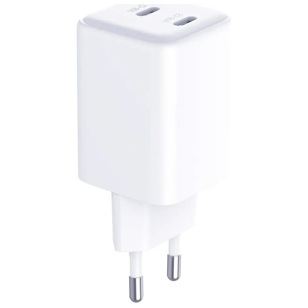 Ładowarka sieciowa 3MK Hyper Charger PD 45W GaN QC4+ PPS 2C Super-Fast Charge 2.0 biały