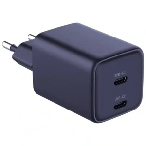 Ładowarka sieciowa 3MK Hyper Charger PD 45W GaN QC4+ PPS 2C Super-Fast Charge 2.0 czarny