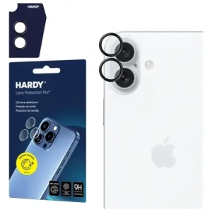 Ochrona na obiektyw aparatu 3MK HARDY Lens Protection Pro do Apple iPhone 17 czarny