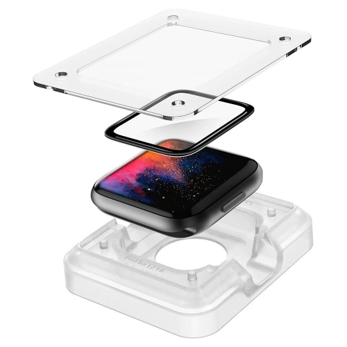 Szkło hybrydowe Spigen Proflex ez Fit Apple Watch 4/5/6/7/8/9/SE 44/45mm
