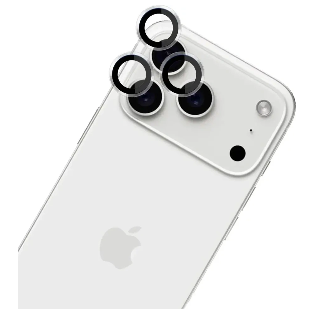 Ochrona na obiektyw aparatu 3MK HARDY Lens Protection Pro do Apple iPhone 17 Pro /17 Pro Max przezroczysty