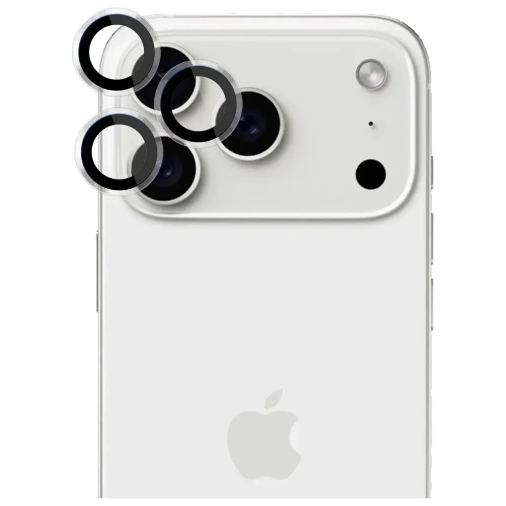 Ochrona na obiektyw aparatu 3MK HARDY Lens Protection Pro do Apple iPhone 17 Pro /17 Pro Max przezroczysty