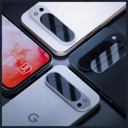 Ochrona na obiektyw aparatu 3MK Lens Protection do Google Pixel 10 Pro [4 PACK]