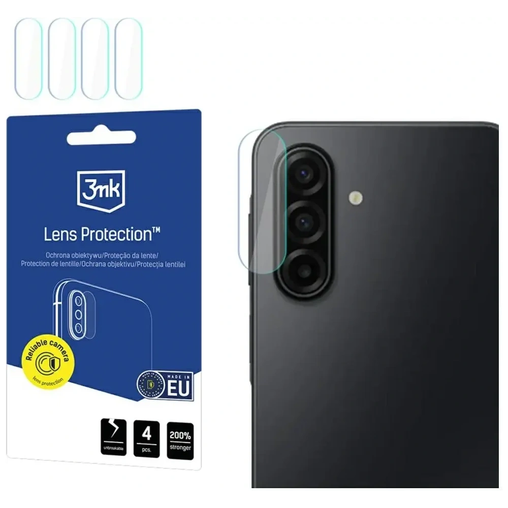 Ochrona na obiektyw aparatu 3MK Lens Protection do Samsung Galaxy A17 5G [4 PACK]