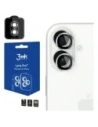 Szkło hartowane na obiektyw aparatu 3MK Lens Protection Pro do Apple iPhone 17 srebrny