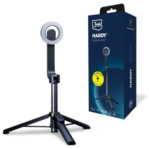 Selfie stick 3MK HARDY MagSelfie czarny