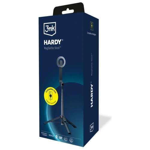 Selfie stick 3MK HARDY MagSelfie czarny