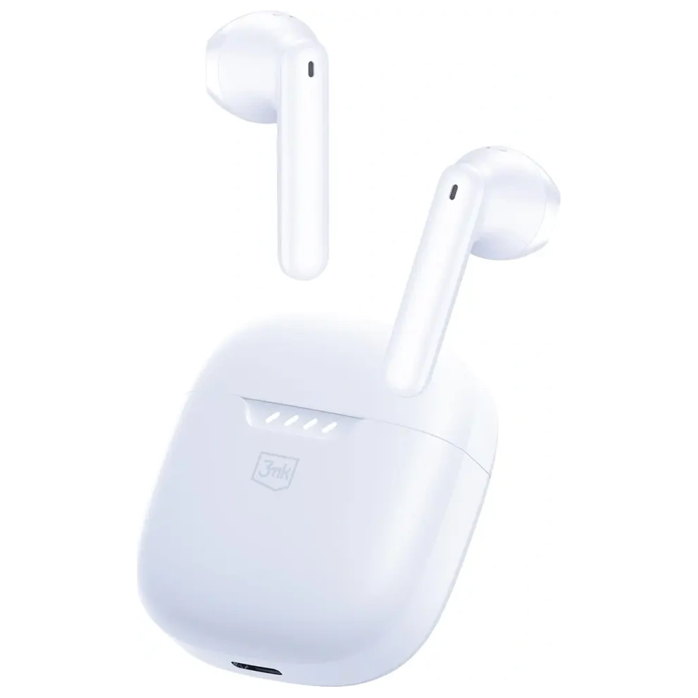 Bezprzewodowe słuchawki douszne 3MK Movepods TWS Bluetooth 5.4 biały Bezprzewodowe słuchawki douszne 3MK Movepods TWS Bluetooth 5.4 biały