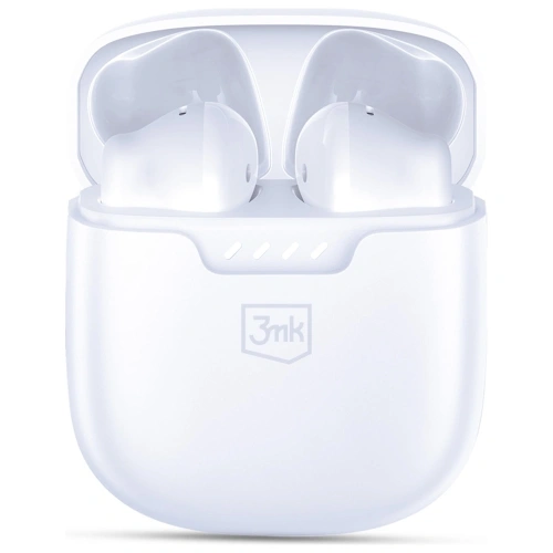 Bezprzewodowe słuchawki douszne 3MK Movepods TWS Bluetooth 5.4 biały