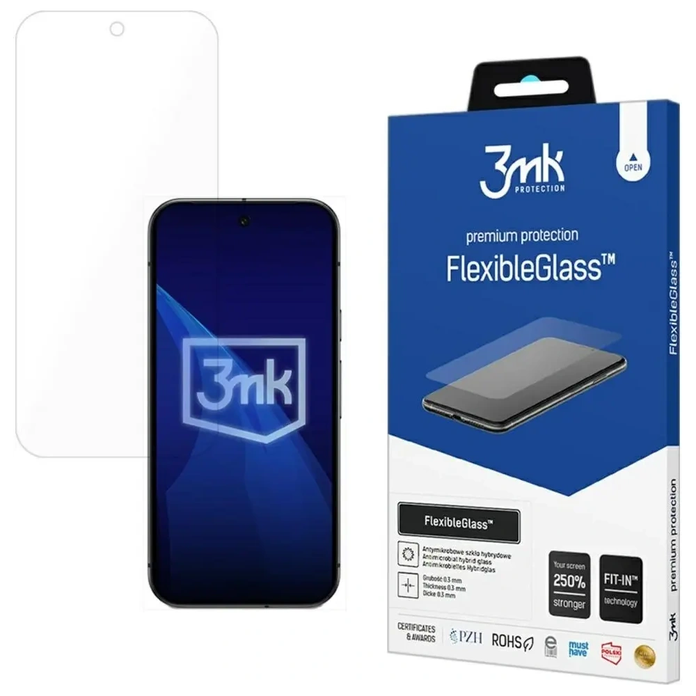 Szkło hybrydowe 3MK FlexibleGlass do Google Pixel 10 / 10 Pro