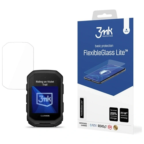 Szkło hybrydowe 3MK FlexibleGlass Lite do Garmin Edge MTB