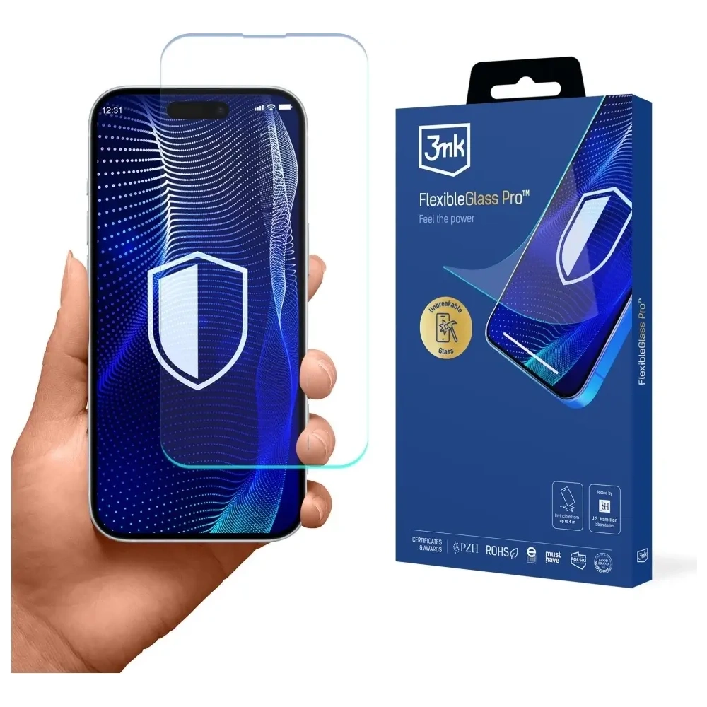 Szkło hybrydowe 3MK FlexibleGlass Pro do Apple iPhone 17 Pro Max