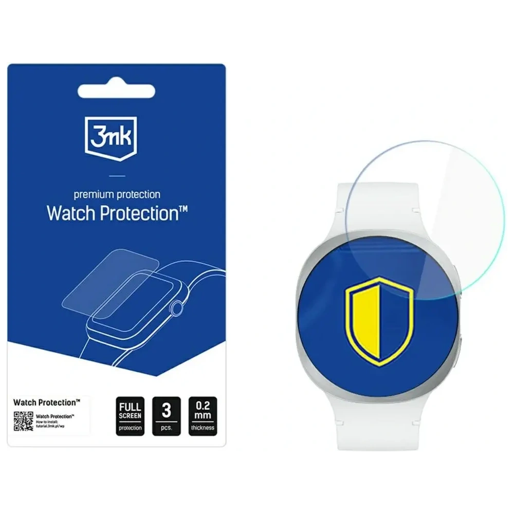 Szkło hybrydowe 3MK FlexibleGlass Watch do Samsung Galaxy Watch 8 40mm