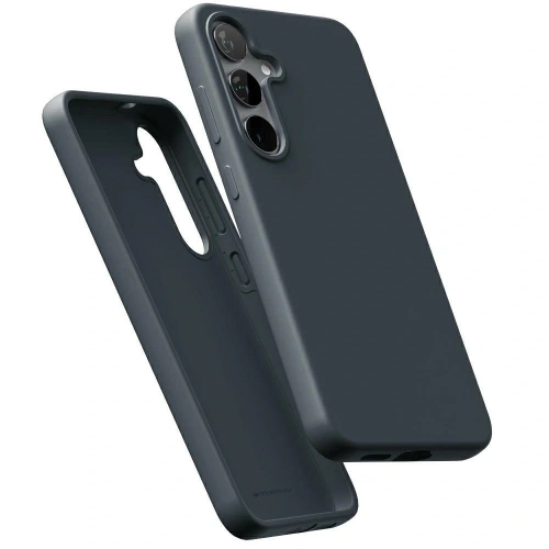 Etui Mercury Pure MagSafe Silicone do Samsung Galaxy S25 granatowy