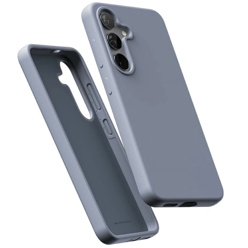 Etui Mercury Pure MagSafe Silicone do Samsung Galaxy S25+ Plus lawenda