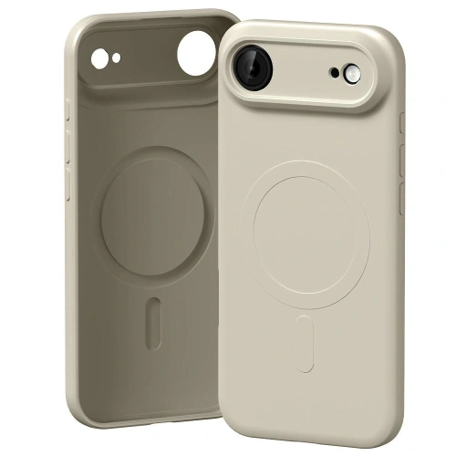 Etui Mercury Semi-Silicone MagSafe do Apple iPhone Air kamienny