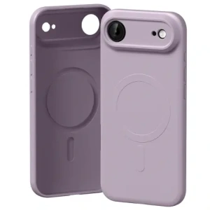 Etui Mercury Semi-Silicone MagSafe do Apple iPhone 17 Air lawendowa szarość