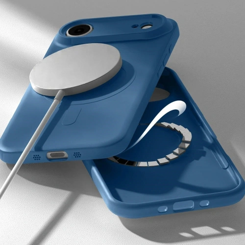 Etui Mercury Semi-Silicone MagSafe do Apple iPhone Air lawendowa szarość