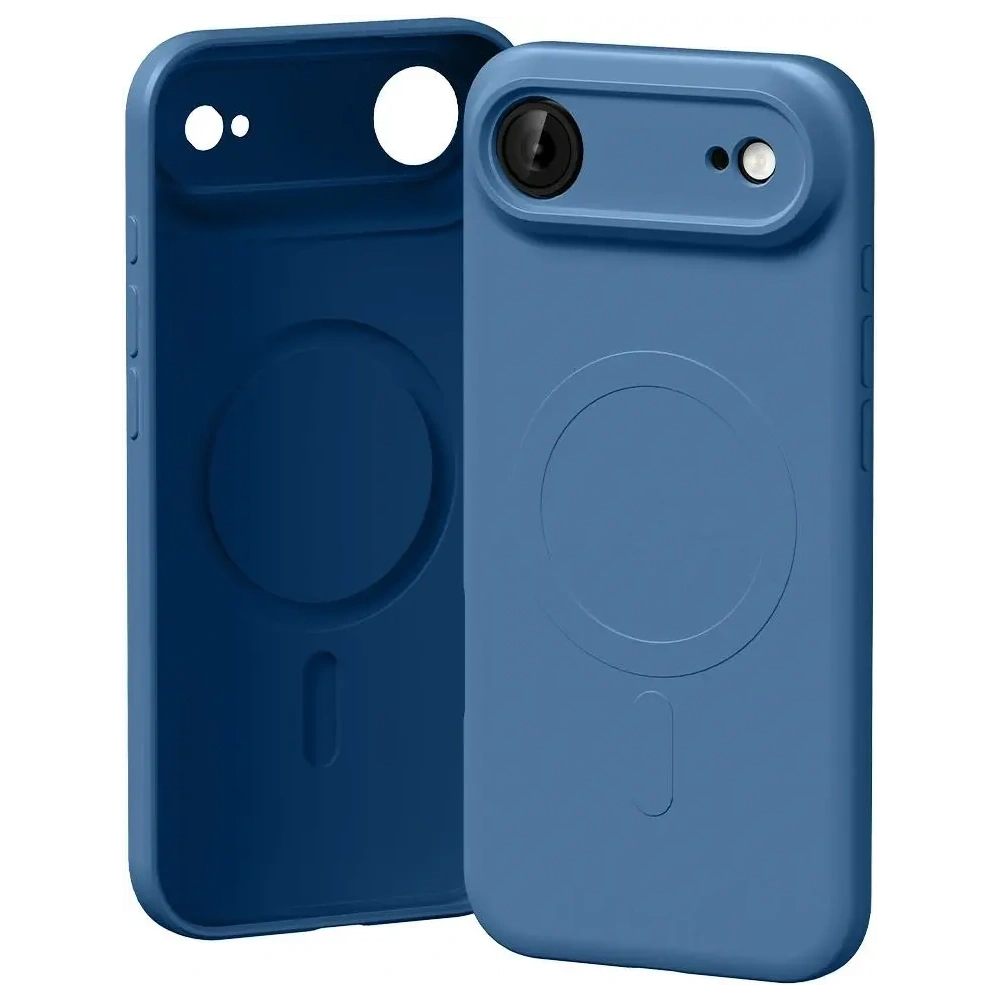 Etui Mercury Semi-Silicone MagSafe do Apple iPhone 17 Air niebieski