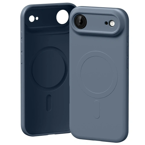 Etui Mercury Semi-Silicone MagSafe do Apple iPhone Air sierra blue