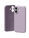 Etui Mercury Semi-Silicone MagSafe do Apple iPhone 17 lawendowa szarość