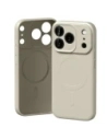 Etui Mercury Semi-Silicone MagSafe do Apple iPhone 17 Pro kamienny