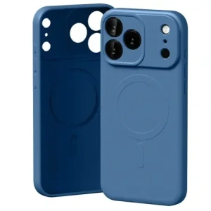 Etui Mercury Semi-Silicone MagSafe do Apple iPhone 17 Pro Max niebieski