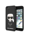 Etui Karl Lagerfeld KLHCI8SLFKBK Apple iPhone SE 2022/SE 2020/8/7 Hardcase schwarz/black Silicone Iconic