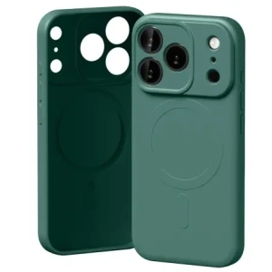 Etui Mercury Semi-Silicone MagSafe do Apple iPhone 17 Pro zielony