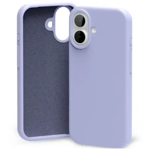 Etui Mercury Silicone do Apple iPhone 17 lawendowa szarość