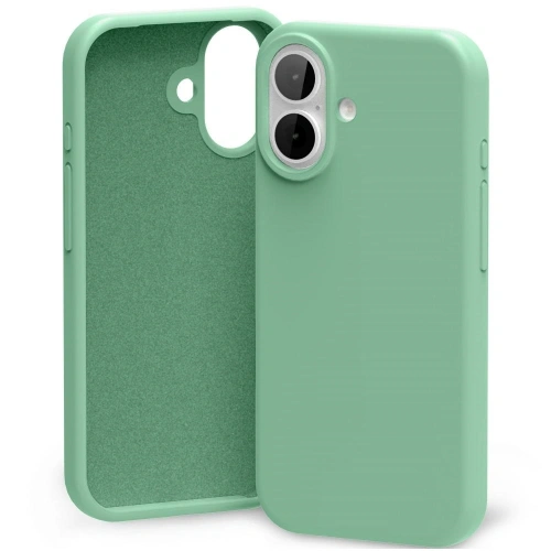 Etui Mercury Silicone do Apple iPhone 17 zielony
