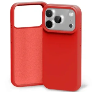 Etui Mercury Silicone do Apple iPhone 17 Pro czerwony