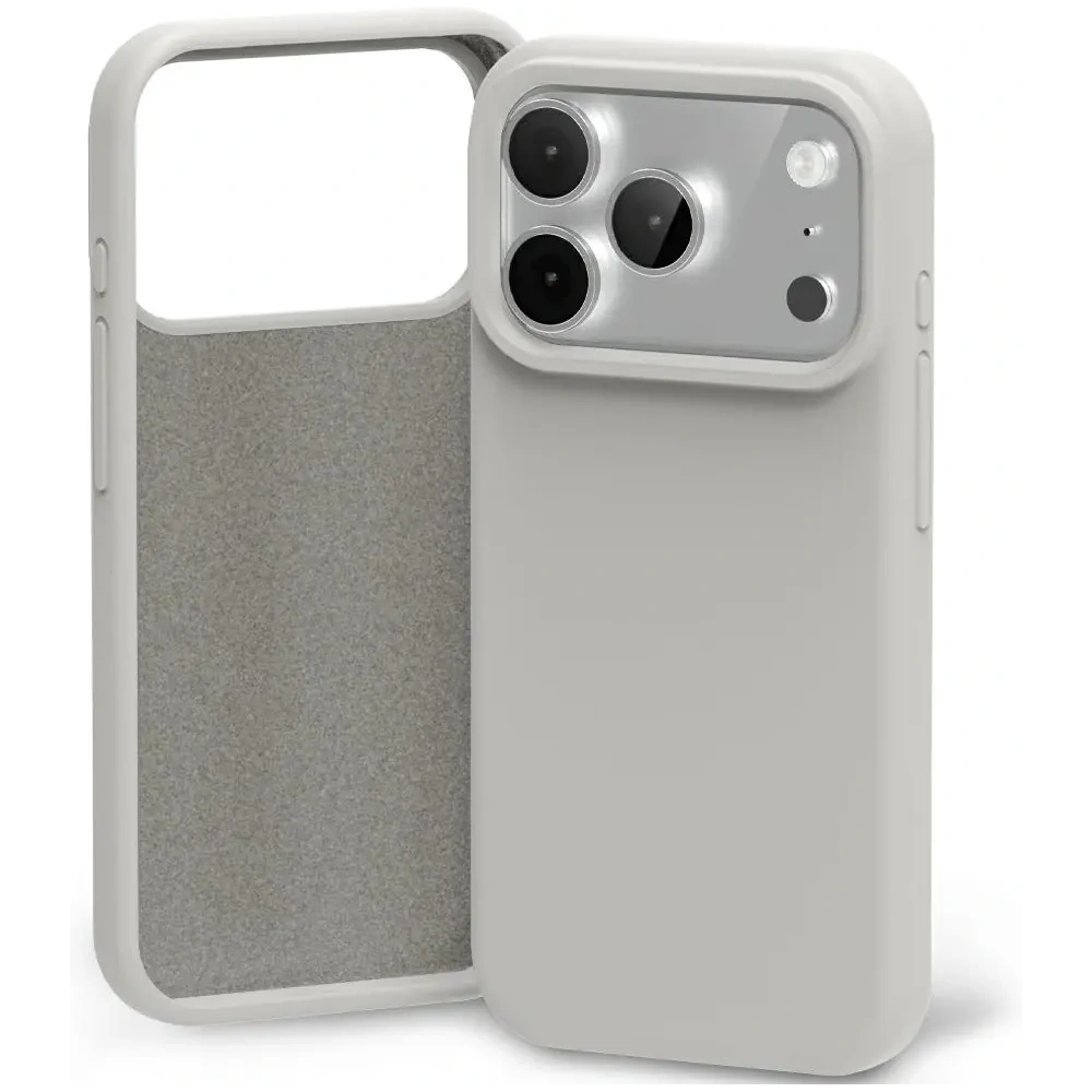 Etui Mercury Silicone do Apple iPhone 17 Pro kamienny