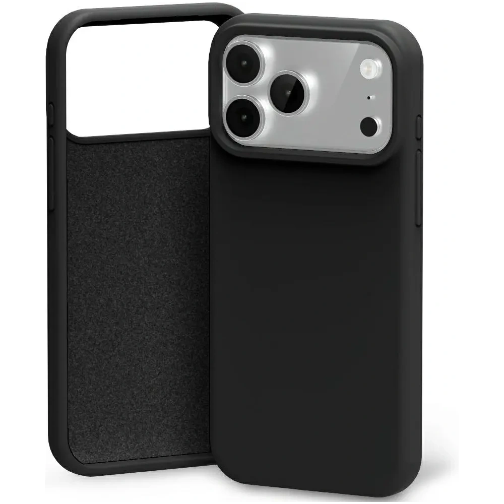 Etui Mercury Silicone do Apple iPhone 17 Pro Max czarny