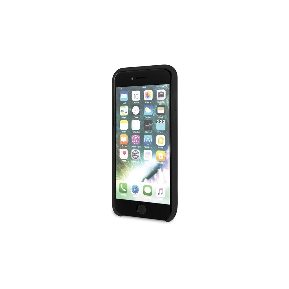 Hurtownia GSM - Etui Karl Lagerfeld KLHCI8SLFKBK Apple iPhone SE 2022/SE 2020/8/7 hardcase černý/black Silicone Iconic - KLD302BLK - {ean13} - Hurt