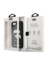 Hurtownia GSM - Etui Karl Lagerfeld KLHCI8SLFKBK Apple iPhone SE 2022/SE 2020/8/7 Hardcase schwarz/black Silicone Iconic - KLD302BLK - {ean13} - Hurt