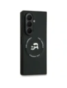 Etui Karl Lagerfeld Karl&Choupette Logo MagSafe do Samsung Galaxy Z Fold7 czarny