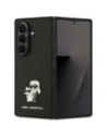 Etui Karl Lagerfeld Saffiano Karl&Choupette Pin do Samsung Galaxy Z Fold7 czarny