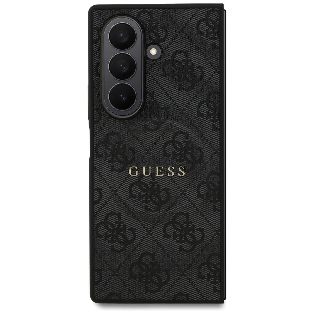 Etui Guess 4G Classic MagSafe do Samsung Galaxy Z Fold7 czarny