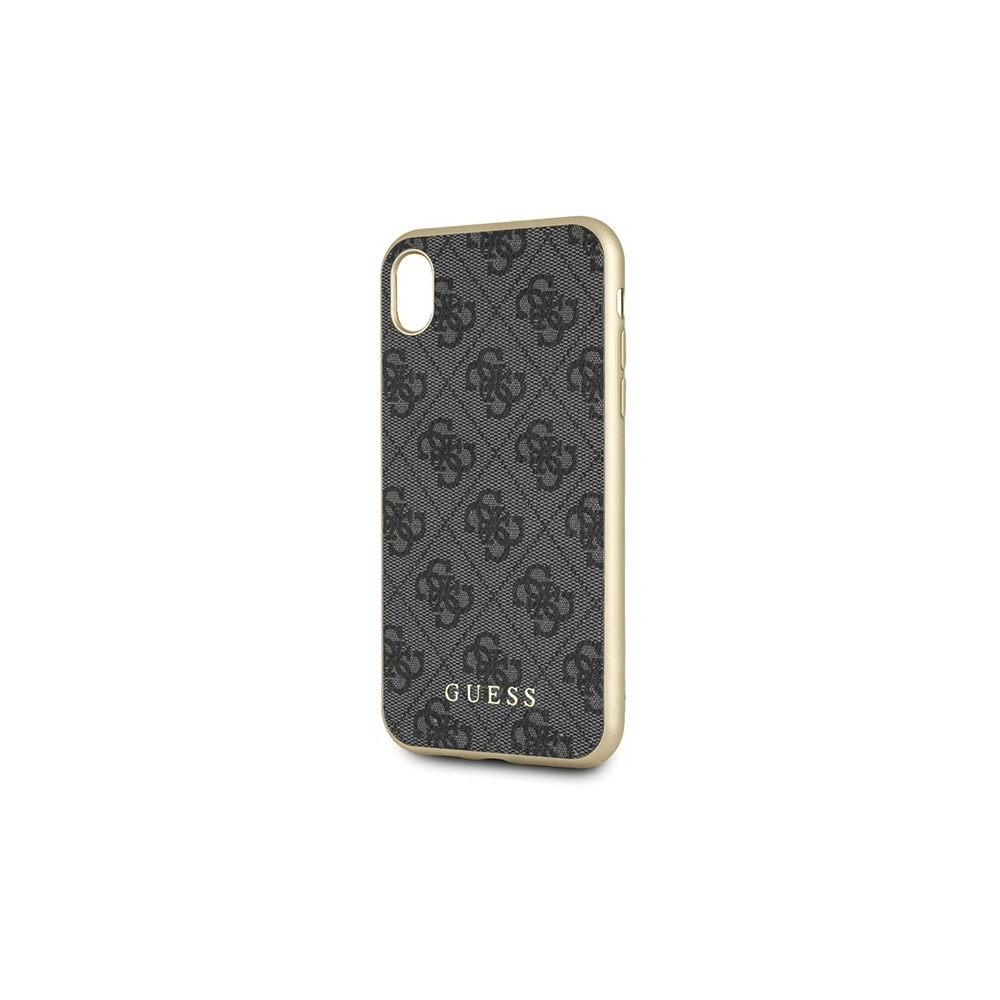 Hurtownia GSM - Etui Guess GUHCI61G4GG Apple iPhone XR šedé/grey hard case 4G Collection - GUE535GRY - {ean13} - Hurt