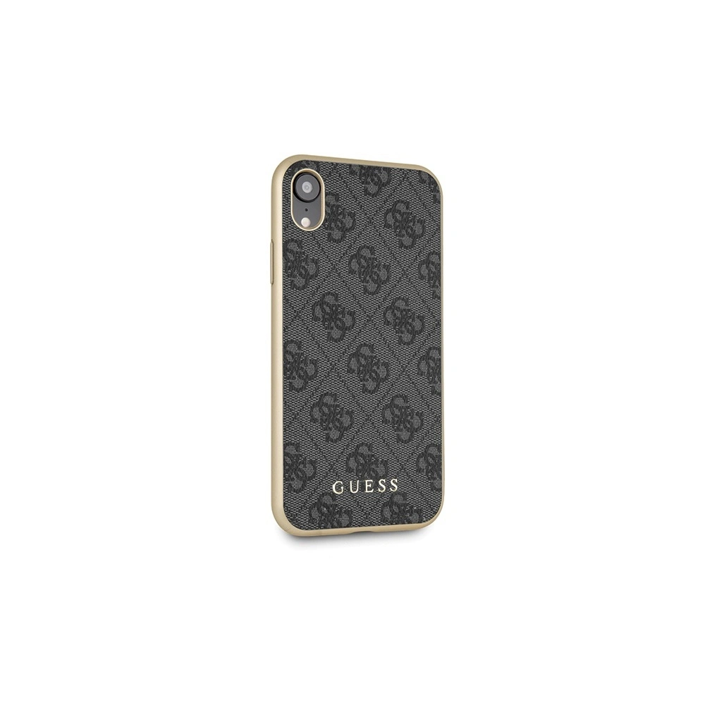 Wholesale Guess GUHCI61G4GG Apple iPhone XR grey hard case 4G Collection - GUE535GRY - {ean13} - Hurt