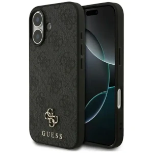 Etui Guess 4G Small Classic Logo MagSafe do Apple iPhone 17 czarny