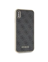 Hurtownia GSM - Etui Guess GUHCI65G4GG iPhone XS Max grau/grey Hartschale 4G Collection - GUE536GRY - {ean13} - Hurt