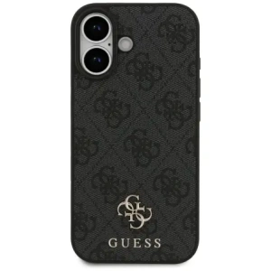 Etui Guess 4G Small Classic Logo MagSafe do Apple iPhone 17 czarny