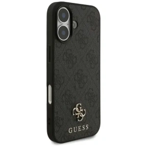 Etui Guess 4G Small Classic Logo MagSafe do Apple iPhone 17 czarny