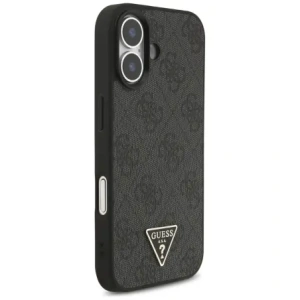 Etui Guess 4G Strap Triangle Logo MagSafe do Apple iPhone 17 czarny