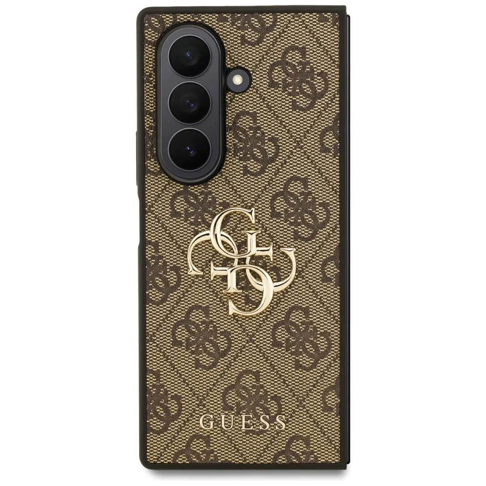Etui Guess Big 4G Logo Classic Logo do Samsung Galaxy Z Fold7 brązowy