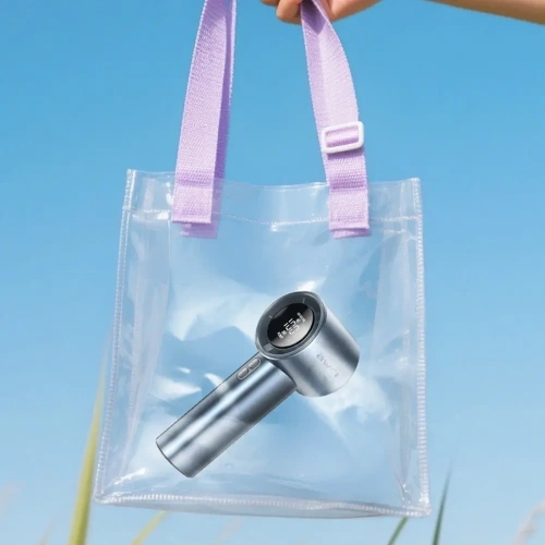 Wiatrak ręczny AWEI F38 MINI niebieski