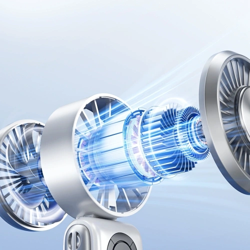 Wiatrak ręczny AWEI F39 Fast Ice biały